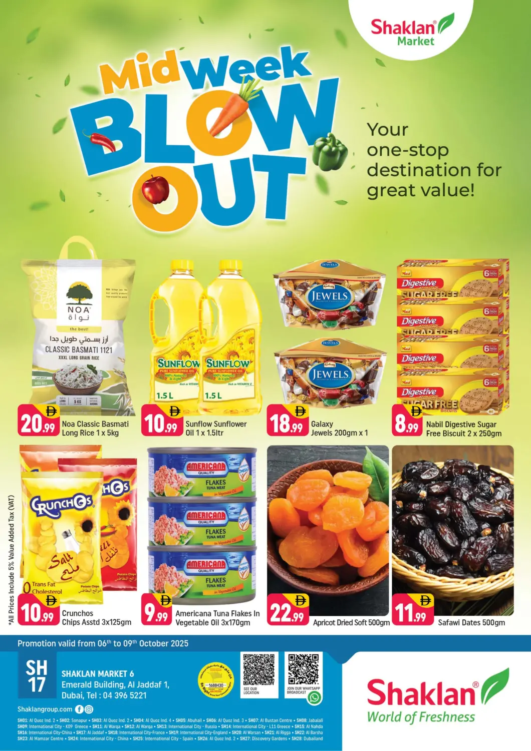 UAE - Dubai Shaklan  offers in D4D Online. Emerald Jadaf 1, Al Jaddaf, Dubai.. . Till 9th October