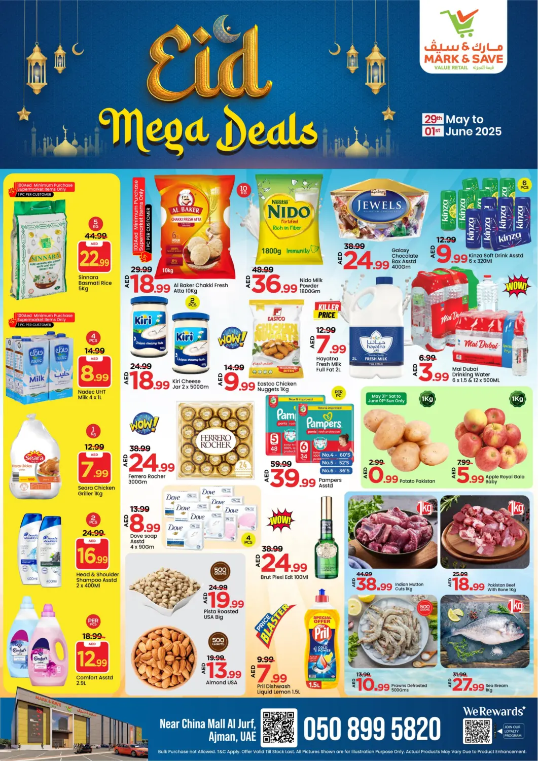 UAE - Sharjah / Ajman Mark & Save offers in D4D Online. Al Jurf, Ajman. . Till 1st June