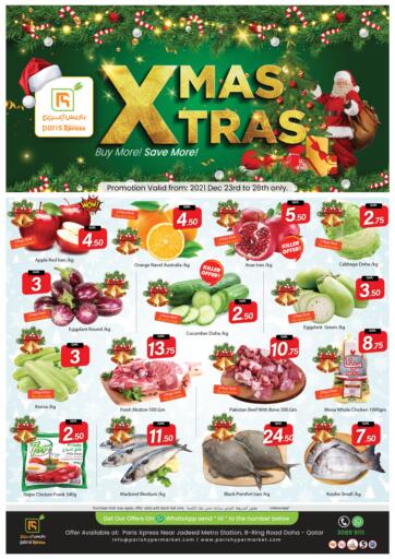 Qatar - Umm Salal Paris Hypermarket offers in D4D Online. Xmas Xtras. . Till 26th December