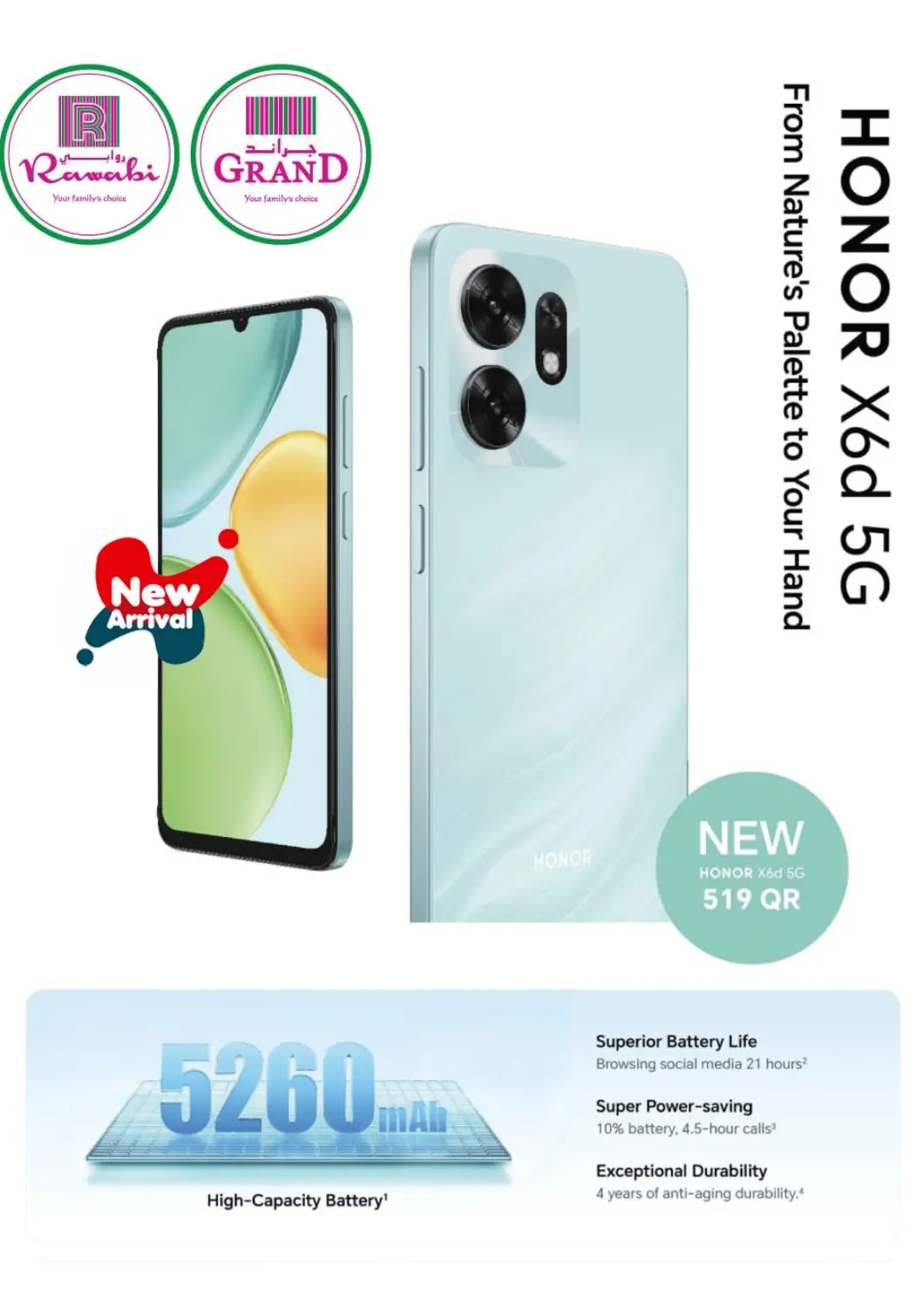 عروض روابي هايبرماركت قطر - الريان في دي٤دي أونلاين. عرض هونر. . حتى نفاذ الكمية