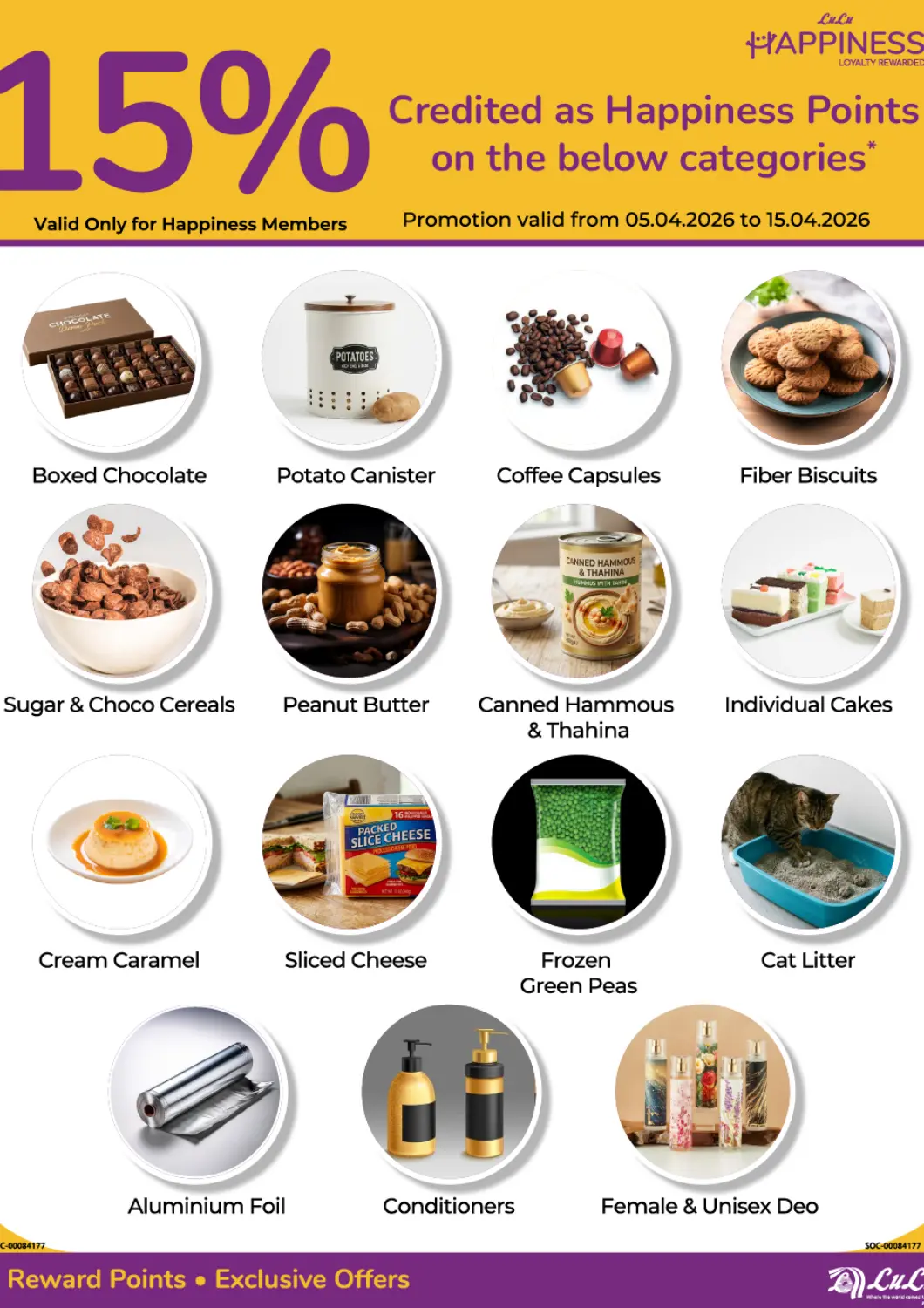 Qatar - Al Rayyan LuLu Hypermarket offers in D4D Online. Exclusive Offers. . Till 15th April