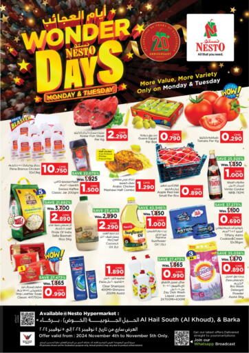 Oman - Muscat Nesto Hyper Market   offers in D4D Online. Wonder Days. . Till 5th November