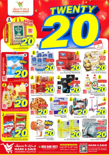 Mark & Save - Twenty 20 Deals in Saudi Arabia Offers - Saudi Arabia Twenty 20 Deals