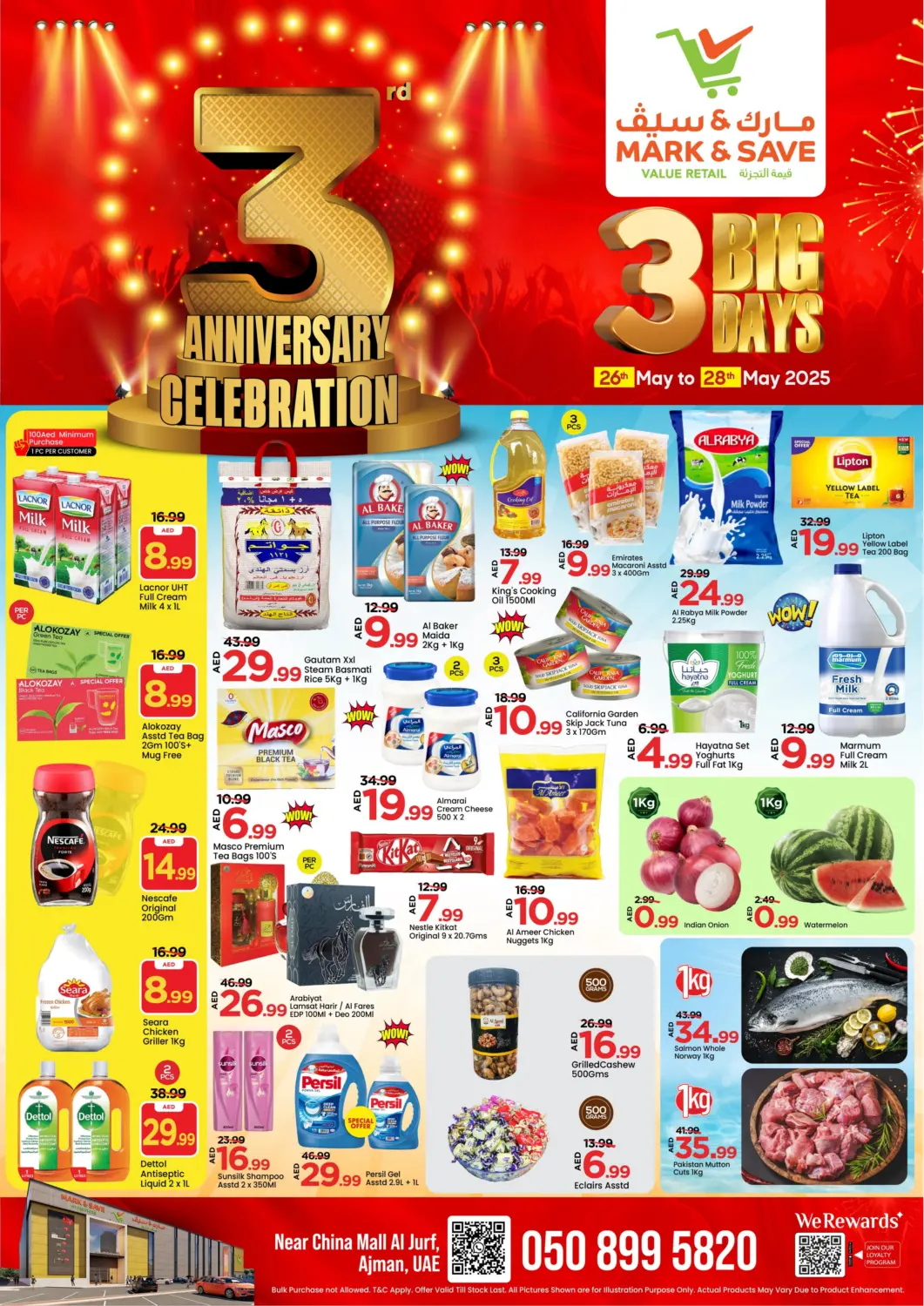 UAE - Sharjah / Ajman Mark & Save offers in D4D Online. Al Jurf , Ajman. . Till 28th May