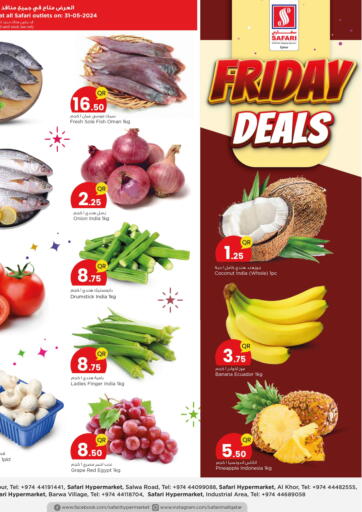 Qatar - Doha Safari Hypermarket offers in D4D Online. Friday Deals. . Only On 31st May