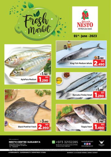 Bahrain NESTO  offers in D4D Online. Fresh Market. . Only On 1st June