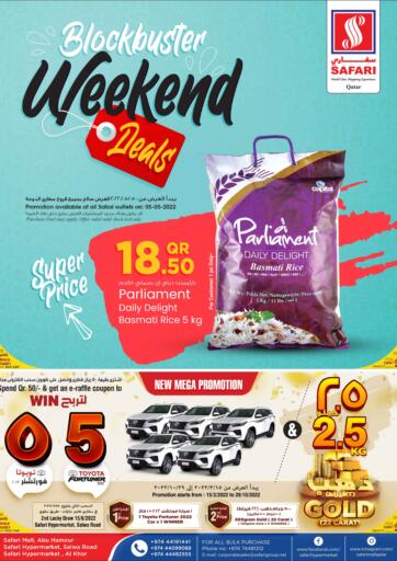 Qatar - Al Rayyan Safari Hypermarket offers in D4D Online. Weekend Deals. . Only On 05th May