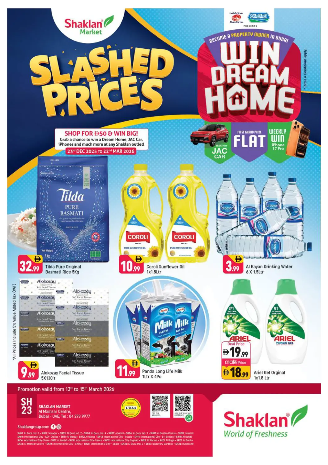 UAE - Dubai Shaklan  offers in D4D Online. Al Mamzar Centre,Dubai. . Till 15th March