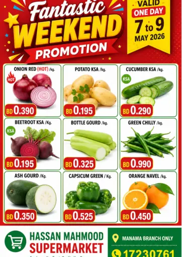 Fantastic Weekend Promotion