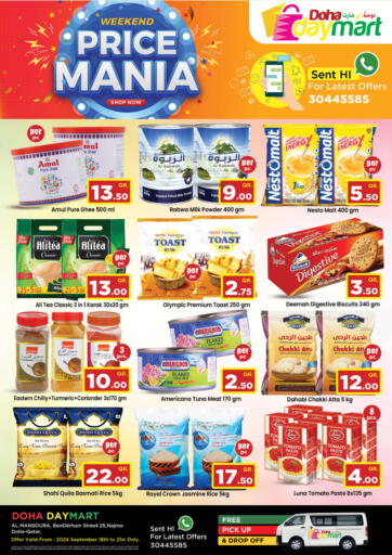 Qatar - Doha Doha Daymart offers in D4D Online. Price Mania. . Till 21st September