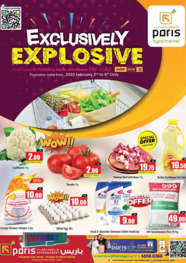 Paris Hypermarket - Exclusively Explosive in Qatar Offers - Qatar Exclusively Explosive