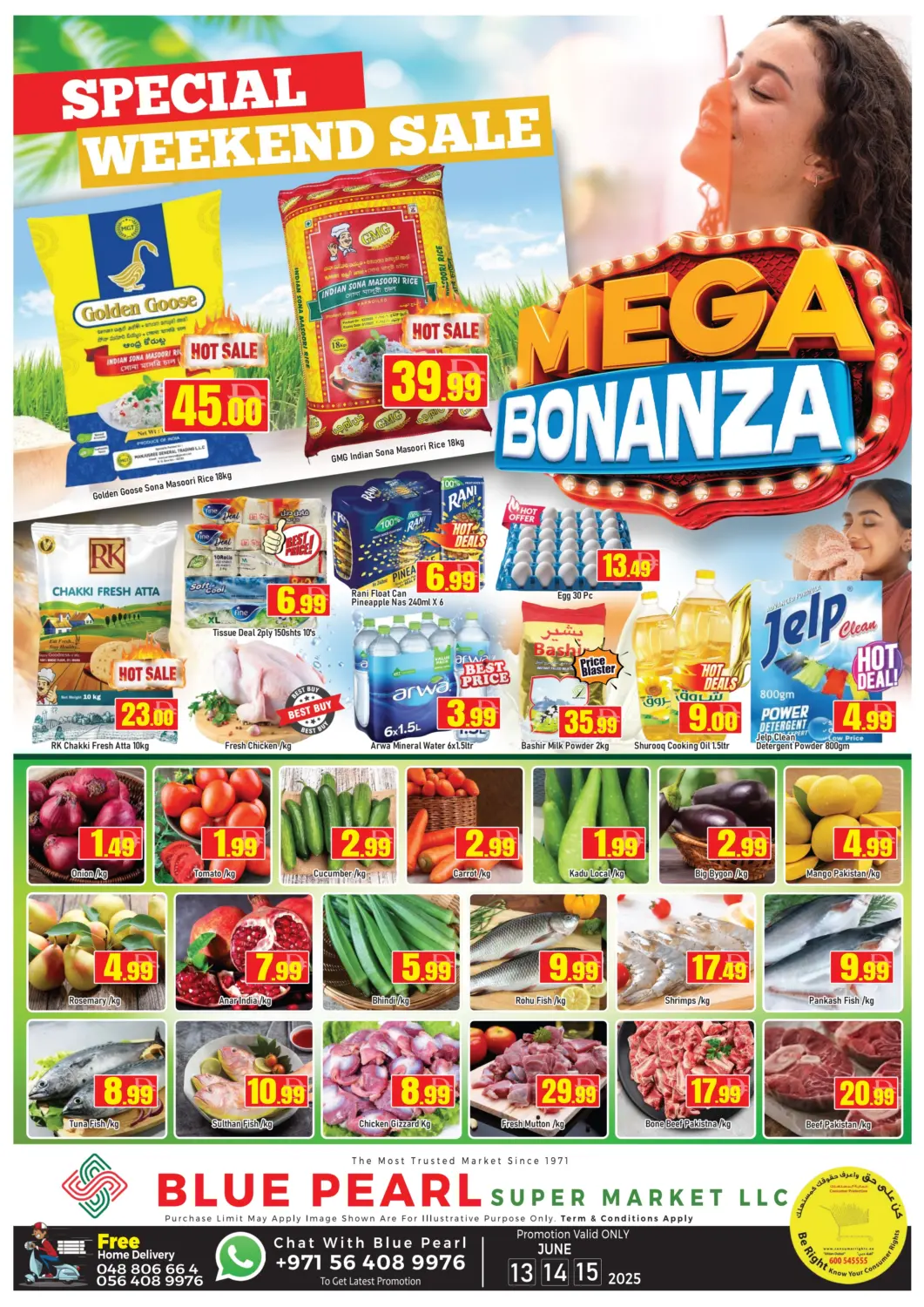 UAE - Dubai AL MADINA (Dubai) offers in D4D Online. Blue Pearl - DIP 1. . Till 15th June