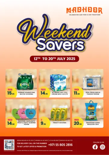 مدهور سوبرماركت - Weekend Savers in UAE Offers - الإمارات العربية المتحدة Weekend Savers