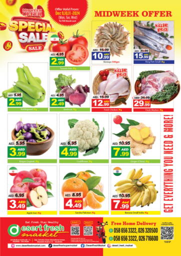 UAE - Abu Dhabi DESERT FRESH MARKET  offers in D4D Online. Mid-Week Offer. . Till 11th December