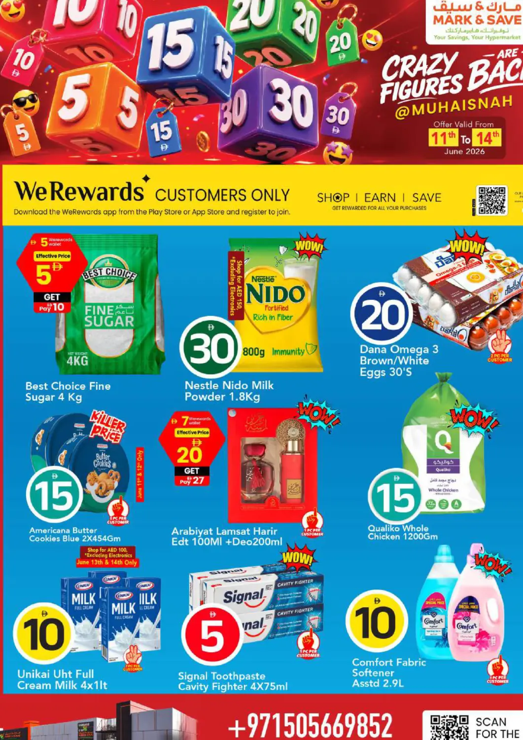 UAE - Dubai Mark & Save offers in D4D Online. Muhaisnah  , Dubai. . Till 14th June