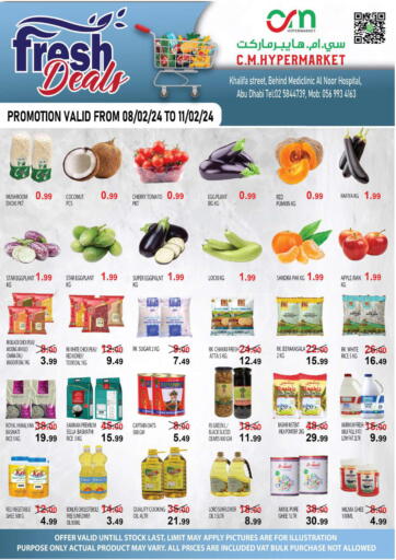 UAE - Abu Dhabi C.M Hypermarket offers in D4D Online. Fresh Deals. . Till 11th February