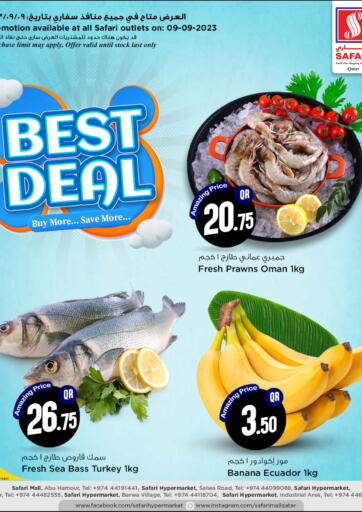 Qatar - Al Wakra Safari Hypermarket offers in D4D Online. Best Deal. . Only On 9th September