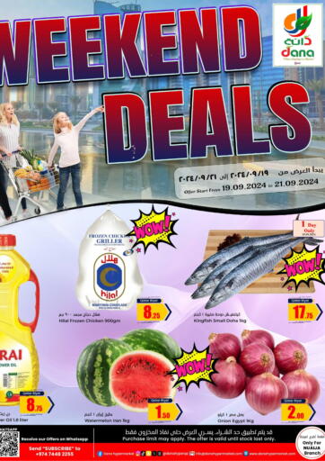 Qatar - Umm Salal Dana Hypermarket offers in D4D Online. Weekend Deals. . Till 21st September