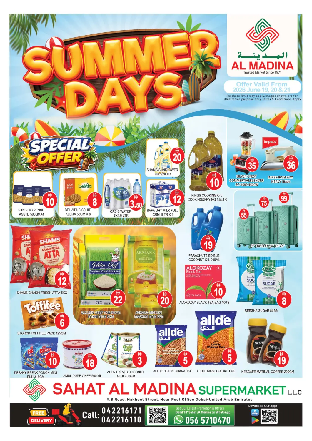 UAE - Dubai AL MADINA (Dubai) offers in D4D Online. Sahat Al Madina-Deira. . Till 21st June