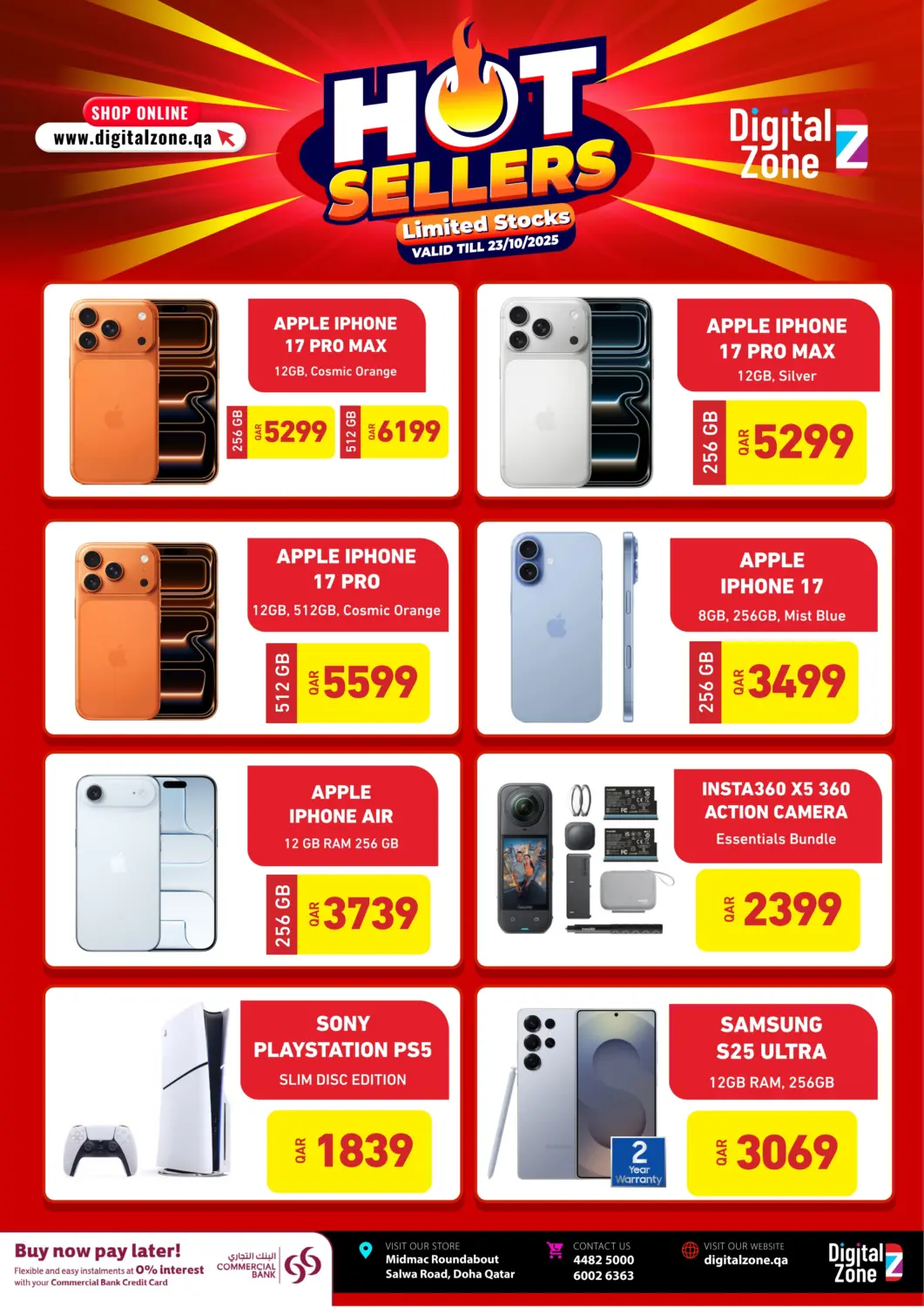 Qatar - Al Shamal Digital Zone Trading offers in D4D Online. Hot Sellers. . Till 23rd October