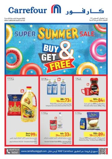 Egypt - Cairo Carrefour  offers in D4D Online. Super Summer Sale. . Till 1st August