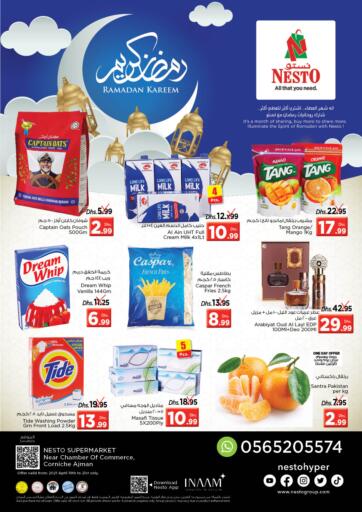 UAE - Sharjah / Ajman Nesto Hypermarket offers in D4D Online. Corniche, Ajman. . Till 21st April