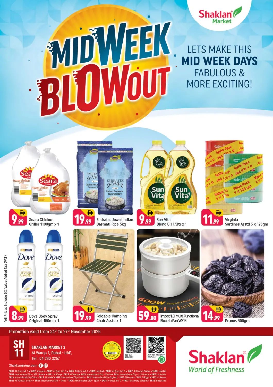 UAE - Dubai Shaklan  offers in D4D Online. Al Warqa 1 , Dubai. . Till 27th November