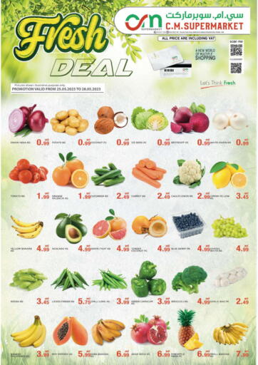 UAE - Abu Dhabi C.M. supermarket offers in D4D Online. Fresh Deals. . Till 28th May