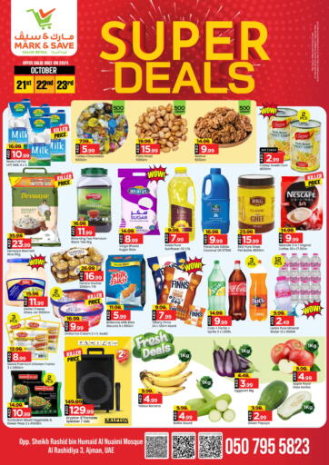 UAE - Sharjah / Ajman Mark & Save offers in D4D Online. Rashidiya, Ajman. . Till 23rd October