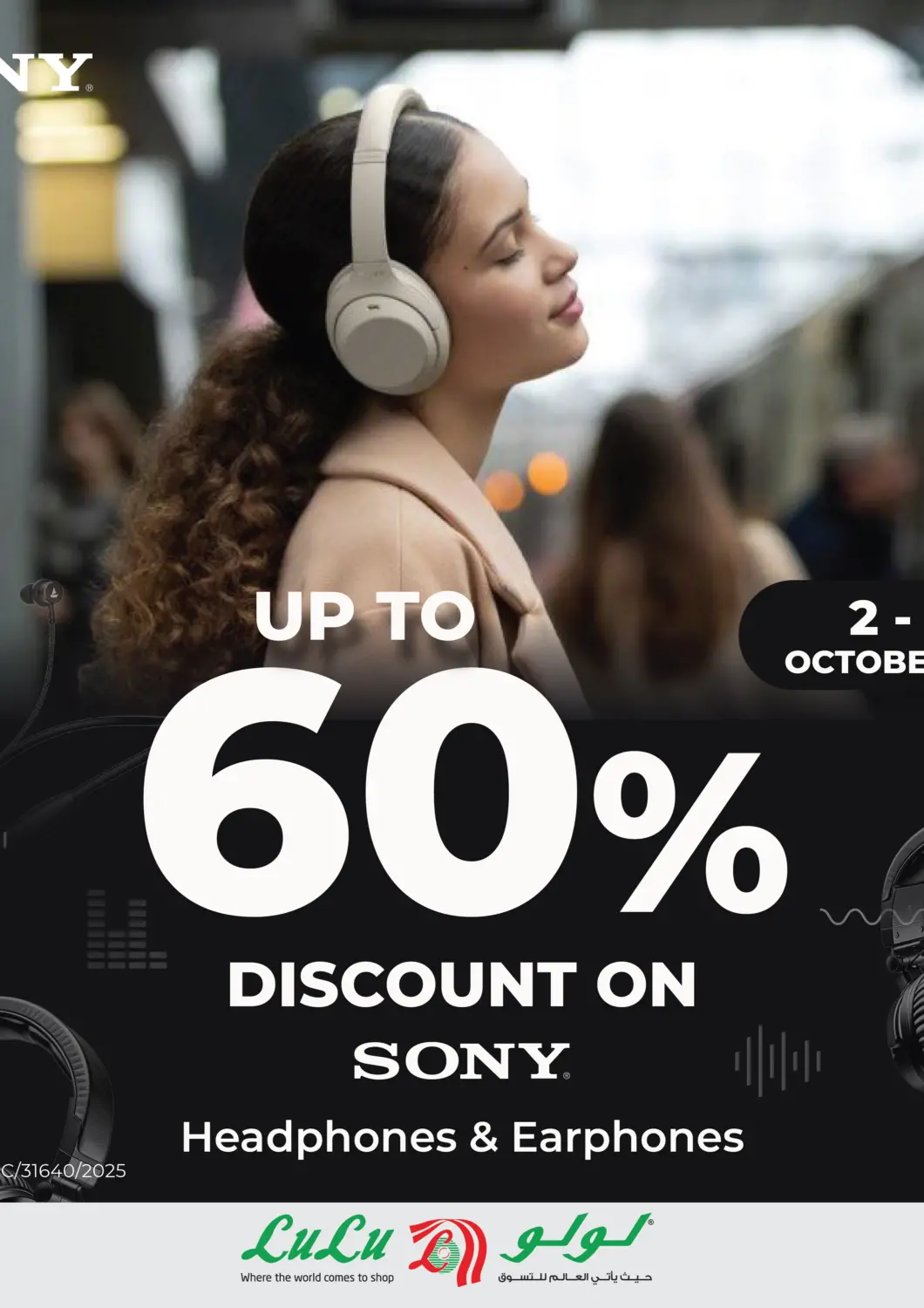 Bahrain LuLu Hypermarket offers in D4D Online. Up To 60% Discount On Sony. . Till 7th October