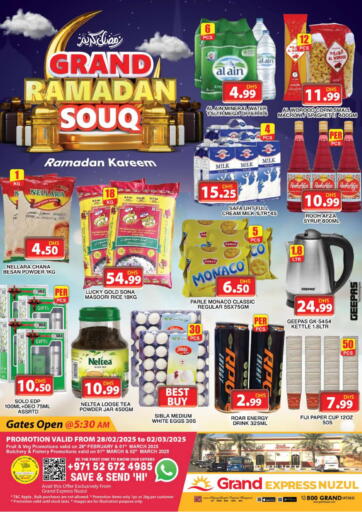 UAE - Sharjah / Ajman Grand Hyper Market offers in D4D Online. Grand Express Nuzul. . Till 2nd March