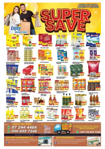 Zain Mart Supermarket - Super Saver in UAE Offers - United Arab Emirates Super Saver