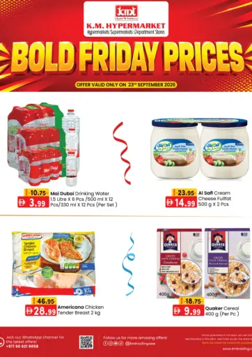 Bold Friday Prices