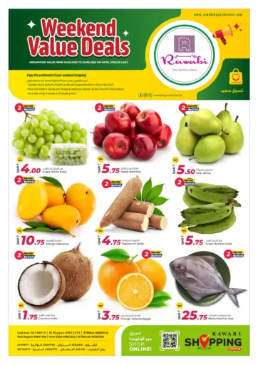 Rawabi Hypermarket - Weekend Value Deals in Qatar Offers - Qatar Weekend Value Deals
