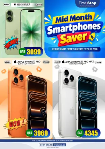 Mid Month Smartphones Savers