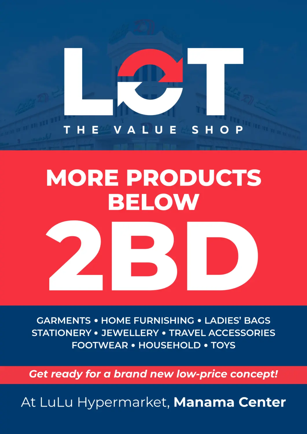 Bahrain LuLu Hypermarket offers in D4D Online. More Products Below 2Bd @ Manama Center. . Until Stock Last