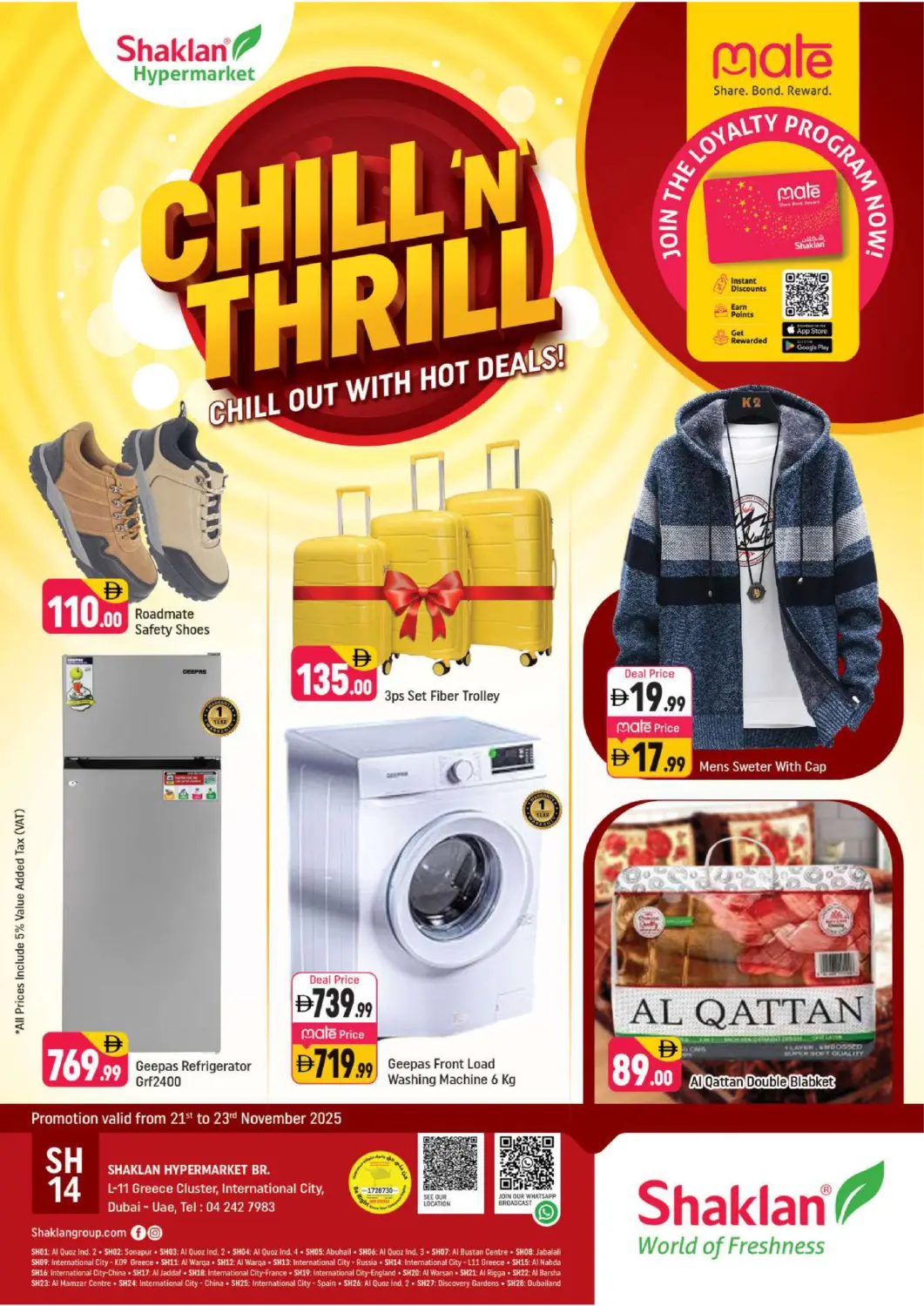 UAE - Dubai Shaklan  offers in D4D Online. L-11 Greece Cluster, IC, Dubai. . Till 23rd November