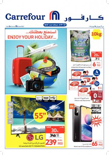 Oman - Salalah Carrefour offers in D4D Online. Enjoy Your Holiday. . Till 15th June