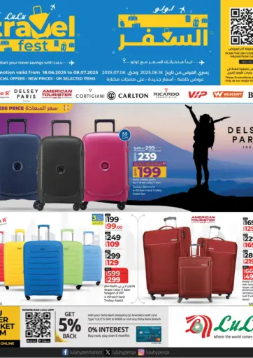 LuLu Hypermarket - Lulu Travel Fest in Qatar Offers - Qatar Lulu Travel Fest