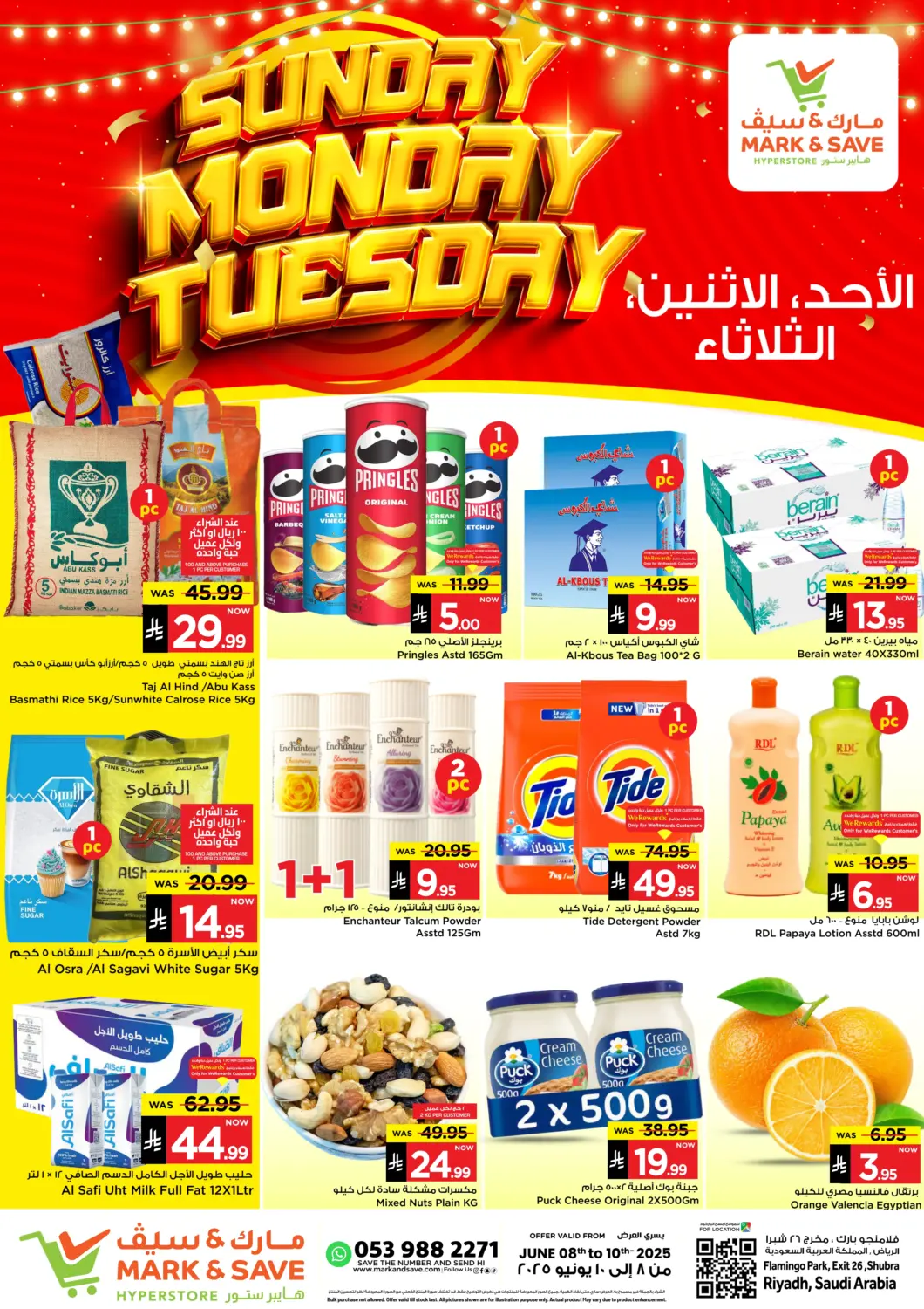KSA, Saudi Arabia, Saudi - Riyadh Mark & Save offers in D4D Online. Sunday Monday Tuesday. . Till 10th June