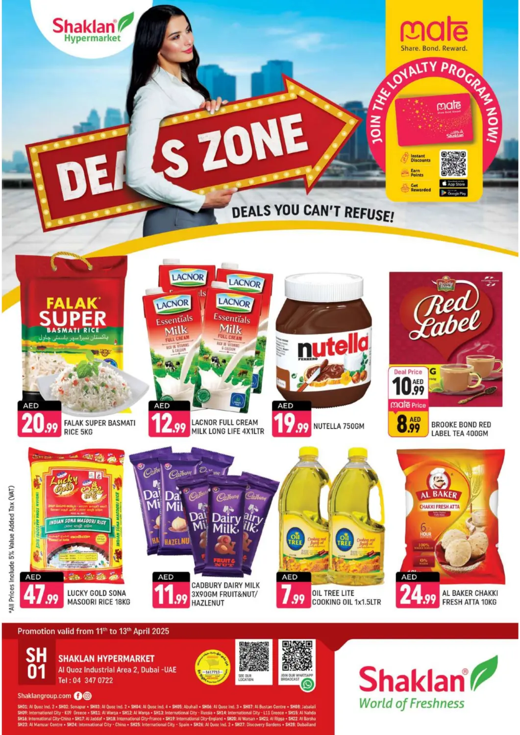 UAE - Dubai Shaklan  offers in D4D Online. Al Qouz Industrial Area 2-Dubai. . Till 13th April
