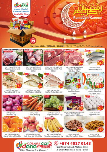 Qatar - Al-Shahaniya  Dana Hypermarket offers in D4D Online. Ramadan Kareem. . Till 22nd April