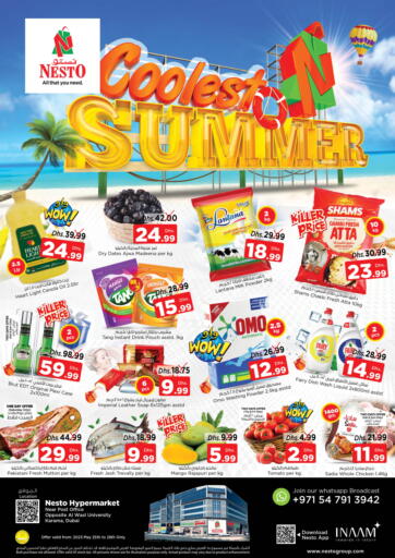 UAE - Umm al Quwain Nesto Hypermarket offers in D4D Online. Al Wasl University, Karama-Dubai. . Till 28th May