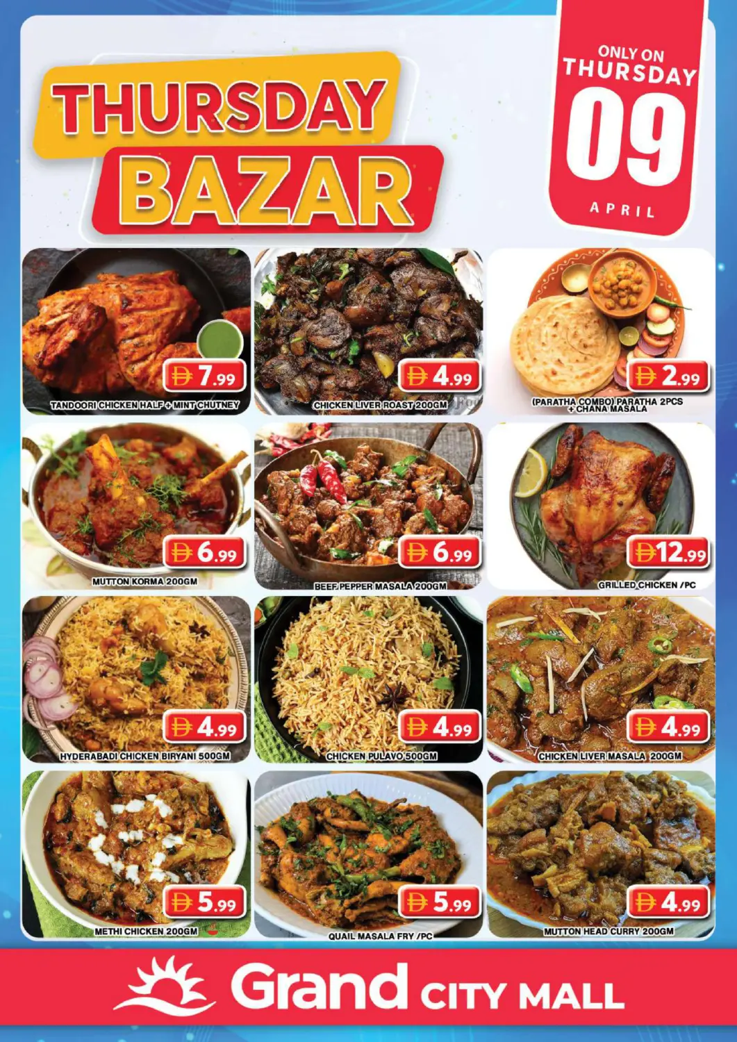 UAE - Dubai Grand Hyper Market offers in D4D Online. Grand City Mall, Dubai. . Only On 9th April