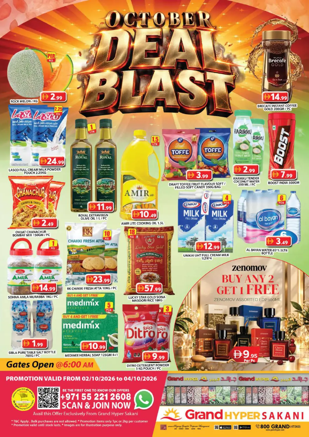 UAE - Dubai Grand Hyper Market offers in D4D Online. Grand Hyper Sakani. . Till 4th October