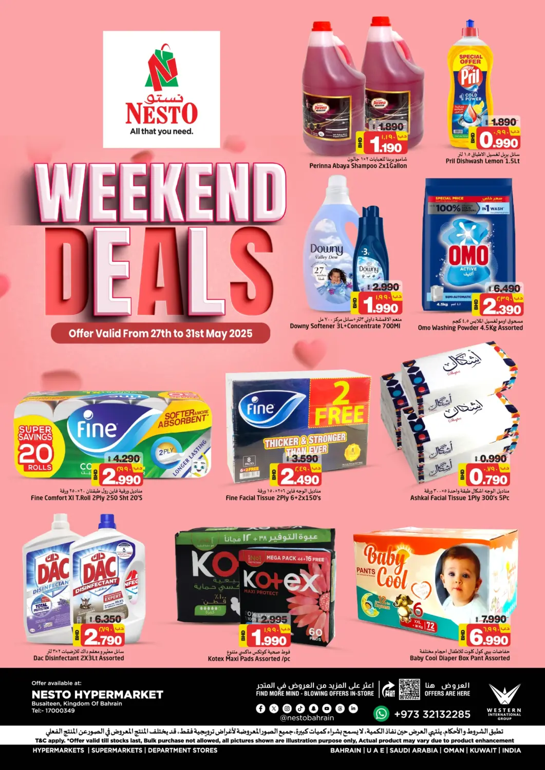 Bahrain NESTO  offers in D4D Online. Weekend Deals @Busaiteen. . Till 31st May