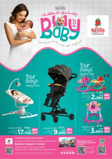 Nesto Hyper Market - Baby For You in Oman Offers - Oman Baby For You