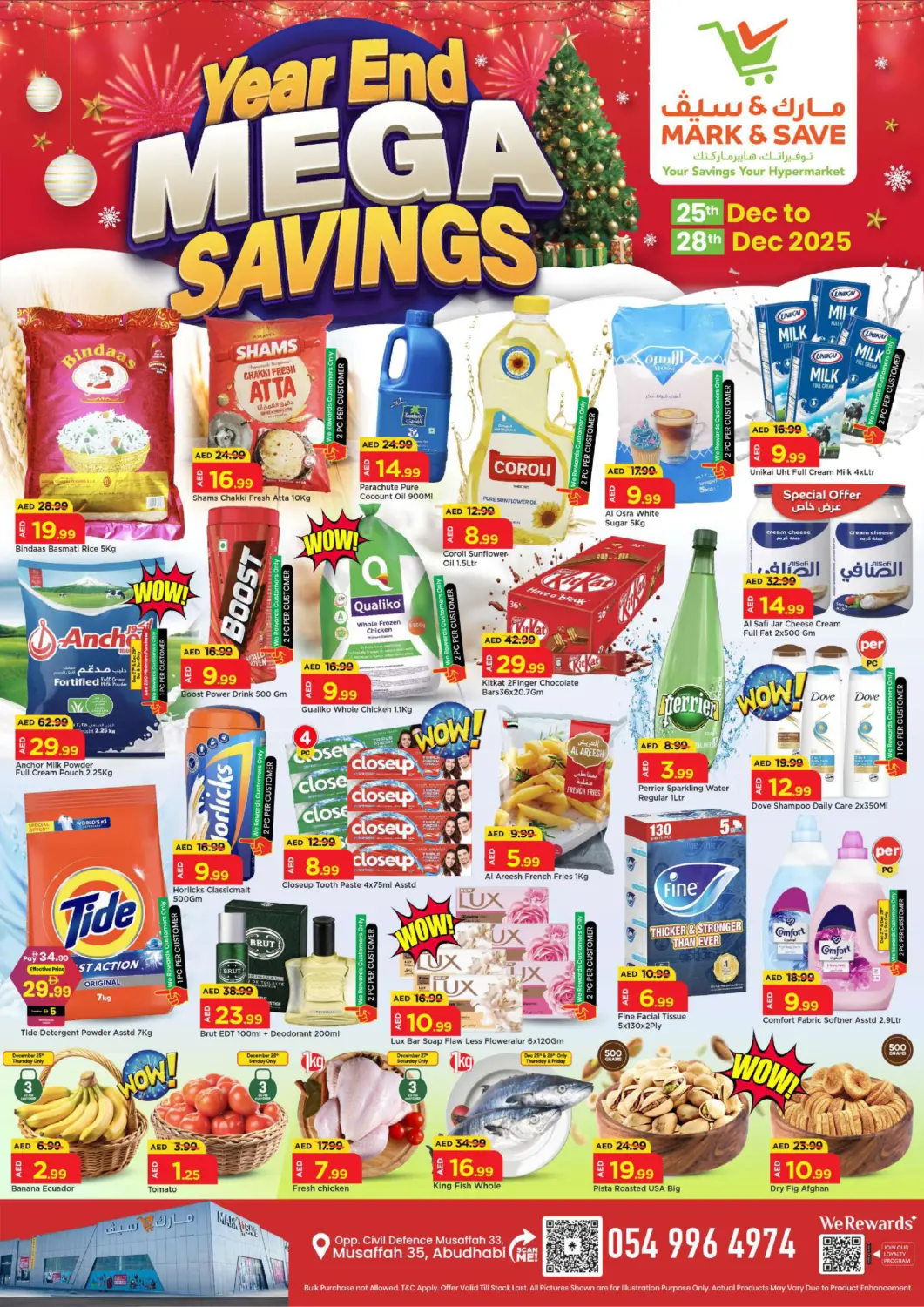 UAE - Abu Dhabi Mark & Save offers in D4D Online. Mussaffa 35- Abudhabi. . Till 28th December