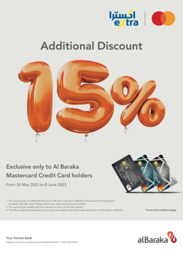 Additional Discount 15%