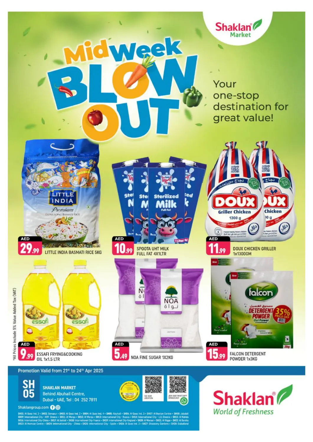 UAE - Dubai Shaklan  offers in D4D Online. Behind Abuhail Centre, Dubai.. . Till 24th April